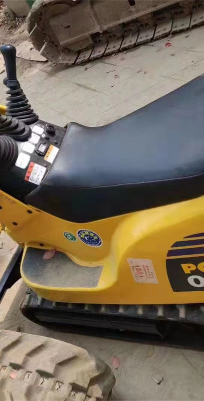 ماشین آلات جابجایی زمین استفاده شده کاوشگر خزنده 0.3 تن کاوشگر کوچک با کیفیت بالا Komatsu pc 01