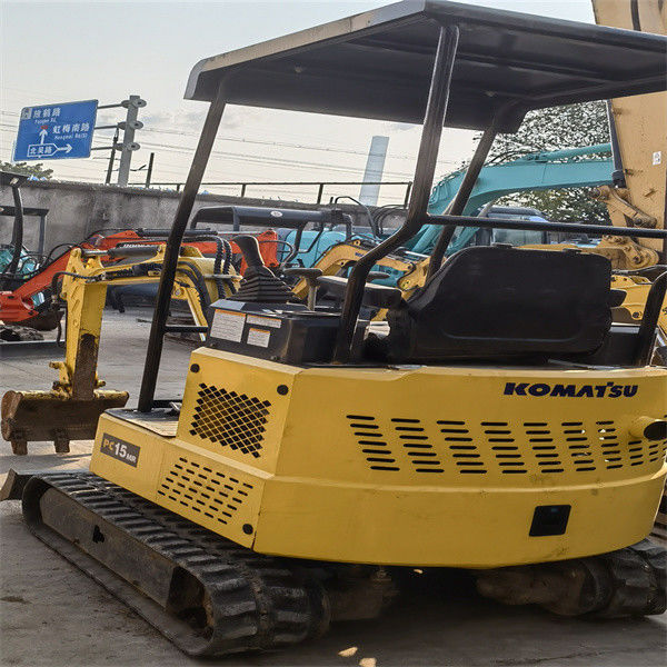 آماده کار و تجربه استفاده شده ژاپن کاماتسو PC 15 MR در حالت خوب