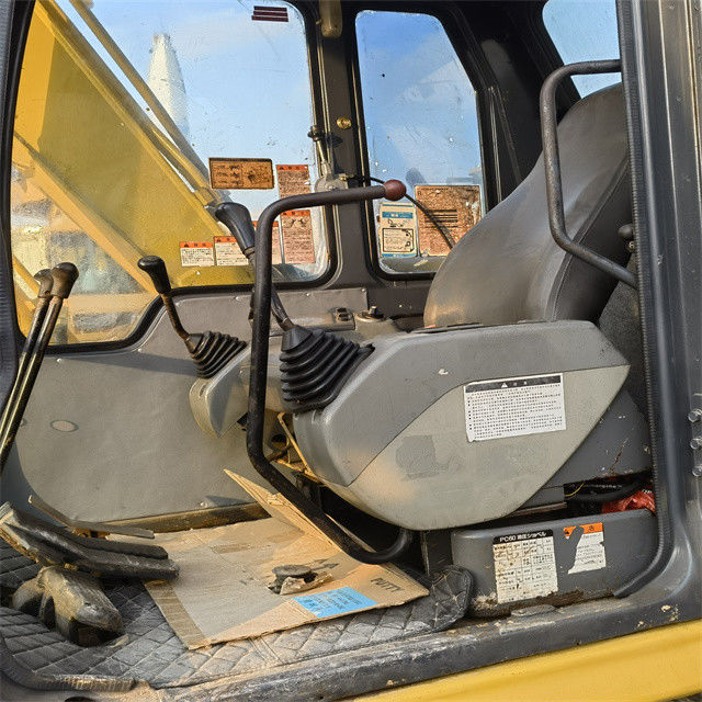 6.3 تن از کیفیت بالا استفاده شده ژاپن وارد شده Komatsu pc 55 MR حفاری خزنده با ساعات کاری کوتاه