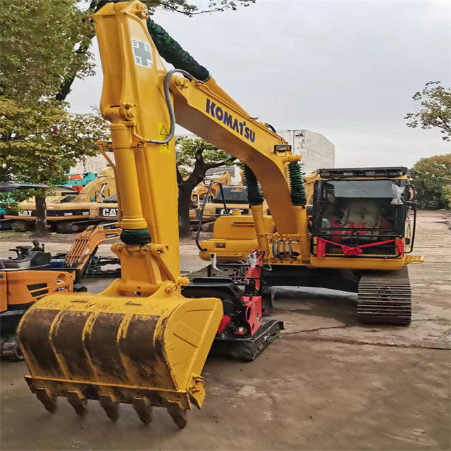 13 تن استفاده شده ژاپن واردات Komatsu pc 130 کاوشگر خزنده از ژاپن در حالت عالی آماده فروش