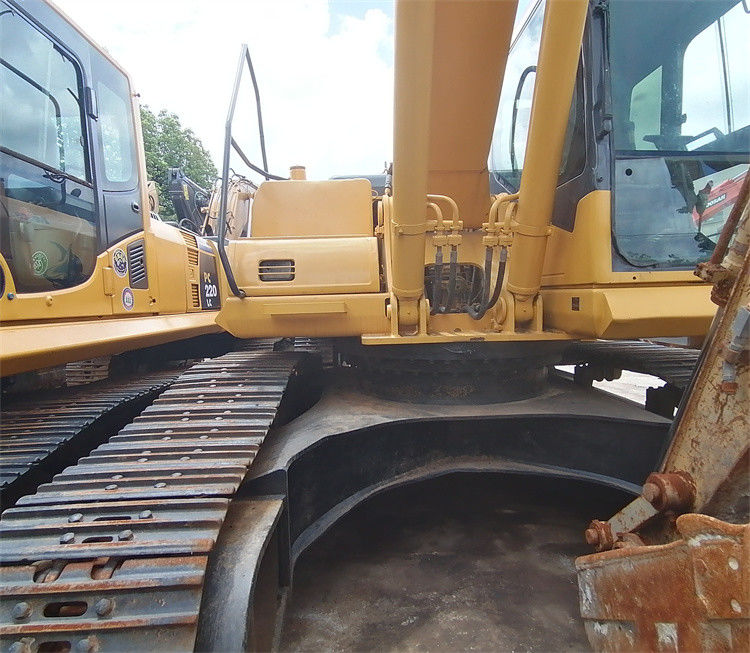 29 تن تقریبا جدید ژاپن وارد شده ماشین حفاری خزنده استفاده شده بازسازی Komatsu pc 300