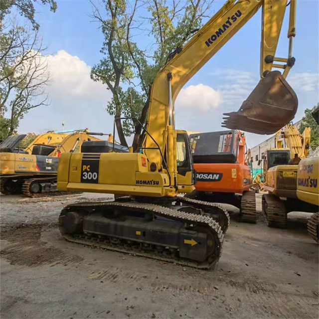 29 تن تقریبا جدید ژاپن وارد شده ماشین حفاری خزنده استفاده شده بازسازی Komatsu pc 300