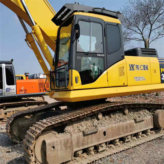۳۵ تن تقریبا جدید ژاپن وارد شده ماشین حفاری خزنده استفاده شده بازسازی Komatsu pc 350-7
