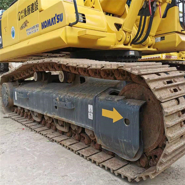 45 تن تقریبا جدید ژاپن وارد شده ماشین حفاری خزنده استفاده شده بازسازی Komatsu pc 450-7