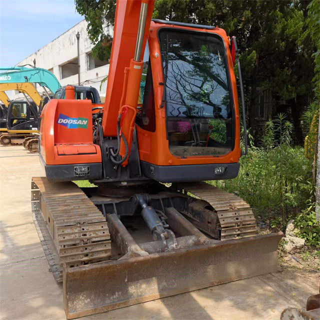 8 تن آماده استفاده شده حفاری برای کار و تجربه استفاده شده کره وارد Doosan DX 75