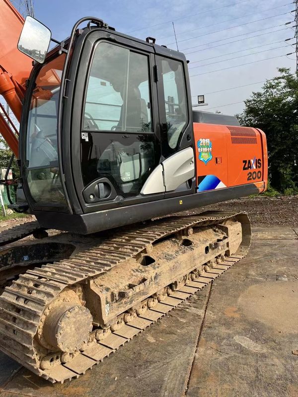 20 تن آماده استفاده شده حفاری برای کار و تجربه استفاده شده کره واردات Hitachi 200-5A در وضعیت خوب