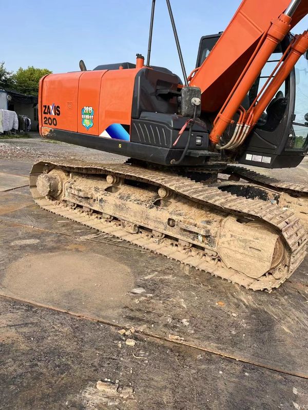 20 تن آماده استفاده شده حفاری برای کار و تجربه استفاده شده کره واردات Hitachi 200-5A در وضعیت خوب