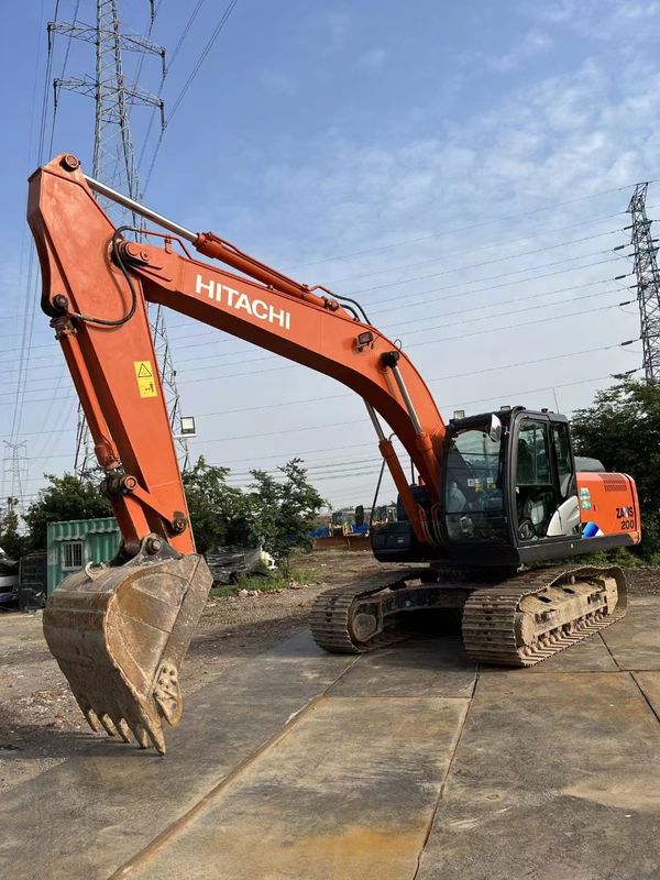 20 تن آماده استفاده شده حفاری برای کار و تجربه استفاده شده کره واردات Hitachi 200-5A در وضعیت خوب