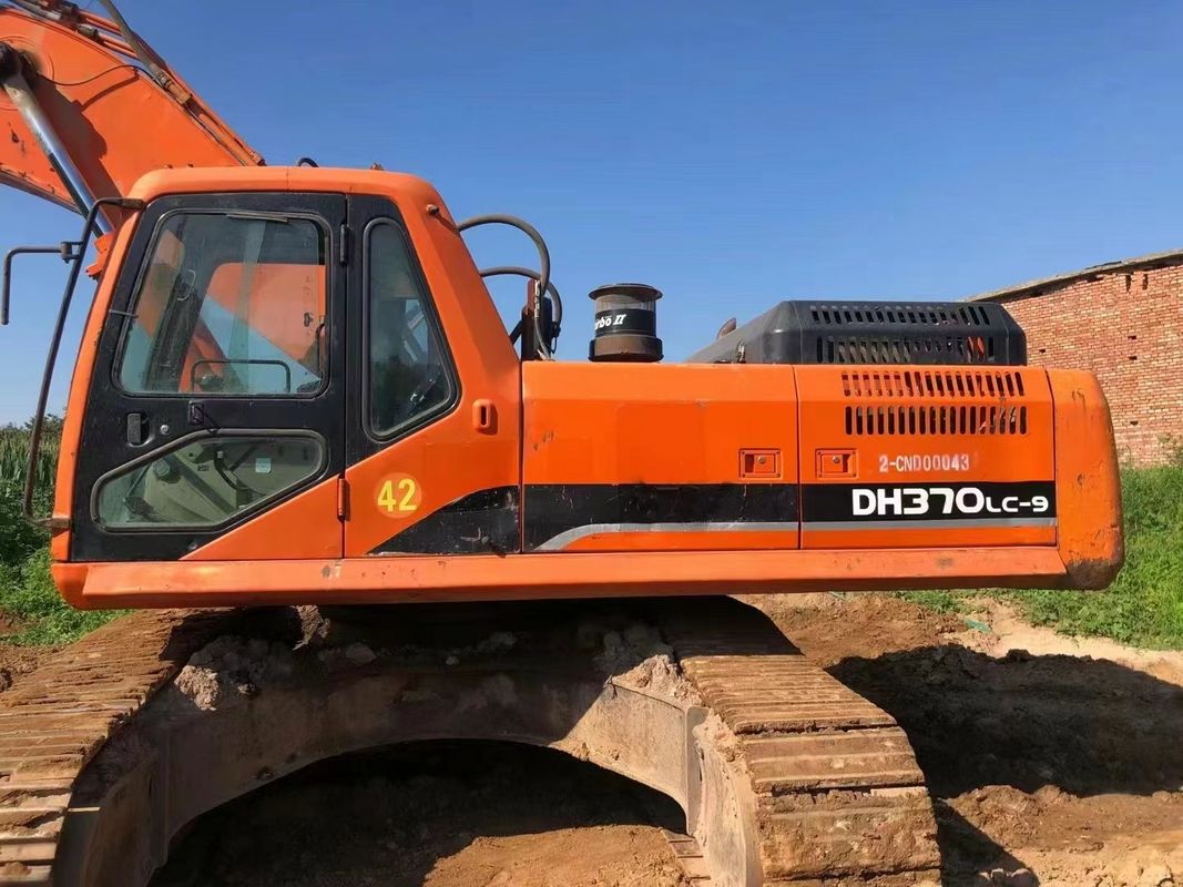 37 تن آماده استفاده شده حفاری برای کار و تجربه استفاده شده کره وارد DOOSAN DH370LC-9 در وضعیت خوب