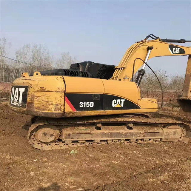 17.5 تن تقریبا جدید ژاپن وارد شده دستگاه حفاری خزنده استفاده شده بازسازی CAT 315D