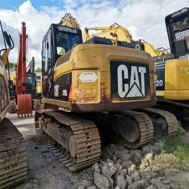 17.5 تن تقریبا جدید ژاپن وارد شده دستگاه حفاری خزنده استفاده شده بازسازی CAT 315D
