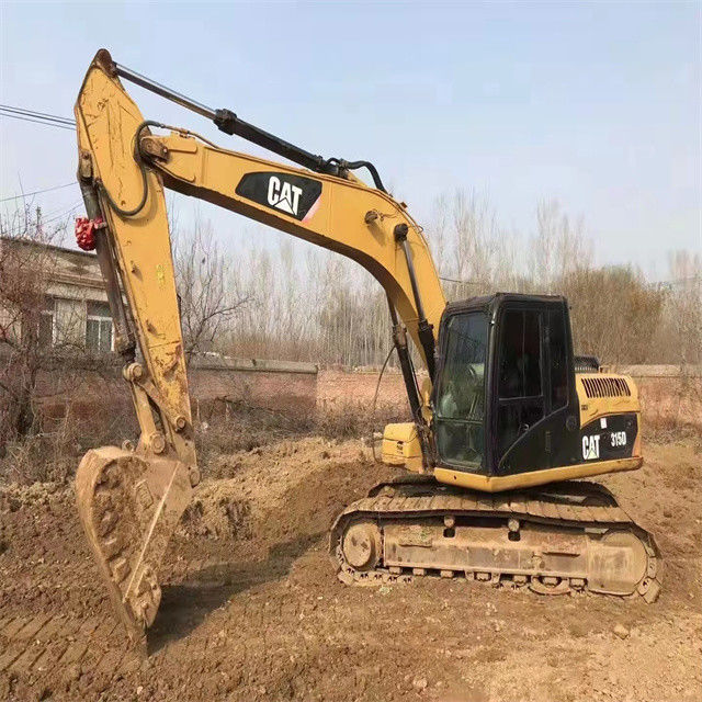 17.5 تن تقریبا جدید ژاپن وارد شده دستگاه حفاری خزنده استفاده شده بازسازی CAT 315D