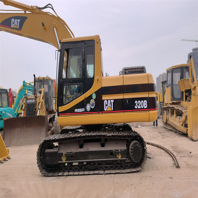 21 تن آماده کار و تجربه استفاده شده ژاپن Caterpillar 320 B در حالت خوب