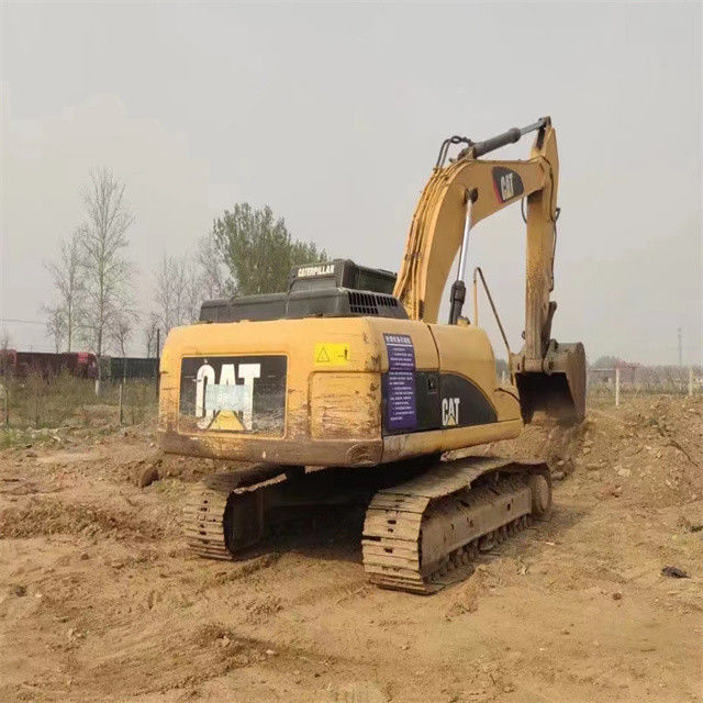 24.8 تن آماده براي کار و تجربه استفاده شده ژاپن Caterpillar 324 D در حالت خوب