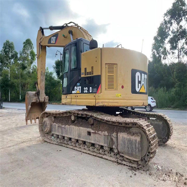 34.7 تن آماده براي کار و تجربه استفاده شده ژاپن Caterpillar 328 D در حالت خوب