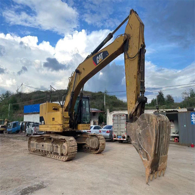 34.7 تن آماده براي کار و تجربه استفاده شده ژاپن Caterpillar 328 D در حالت خوب