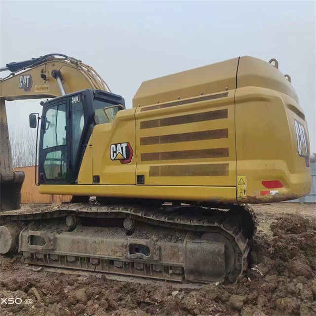 47.8 تن آماده براي کار و تجربه استفاده شده ژاپن Caterpillar 349 E در حالت خوب