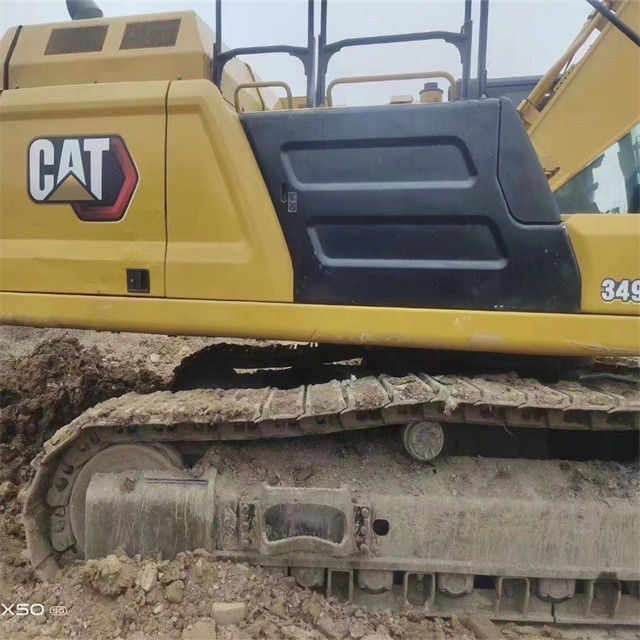 47.8 تن آماده براي کار و تجربه استفاده شده ژاپن Caterpillar 349 E در حالت خوب