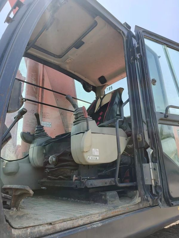 33.5 تن آماده براي کار و تجربه استفاده شده ژاپن وارد شده Hitachi ZX 350H-5G در حالت خوب
