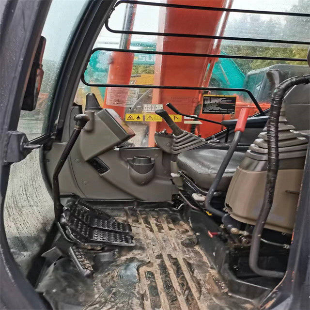 6 تن ميني آماده استفاده شده حفاری برای کار و تجربه استفاده شده ژاپن وارد شده Hitachi ZX 60 در حالت خوب