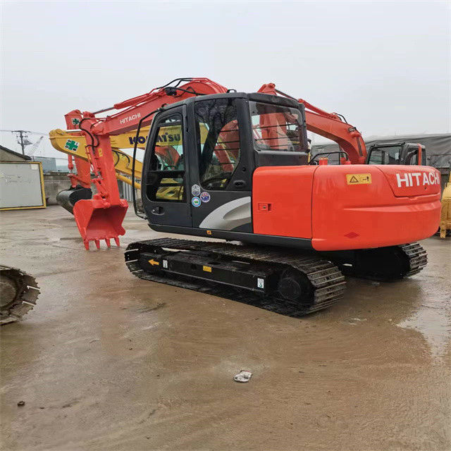 6.3 تن ميني آماده استفاده شده حفاری برای کار و تجربه استفاده شده ژاپن واردات Hitachi ZX 70 حالت خوب
