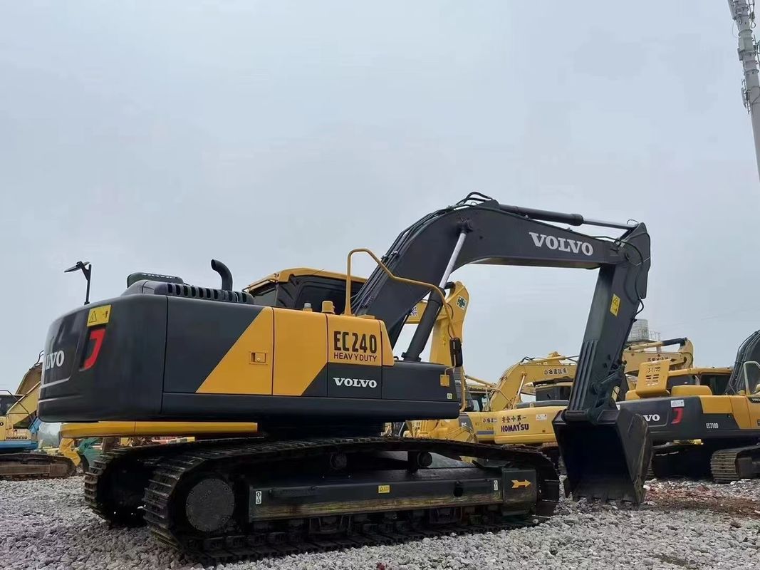 6.98م خلاء کردن ولوو Ec240blc Excavator Crawler Excavator تجهیزات حفاری Trader Excavator