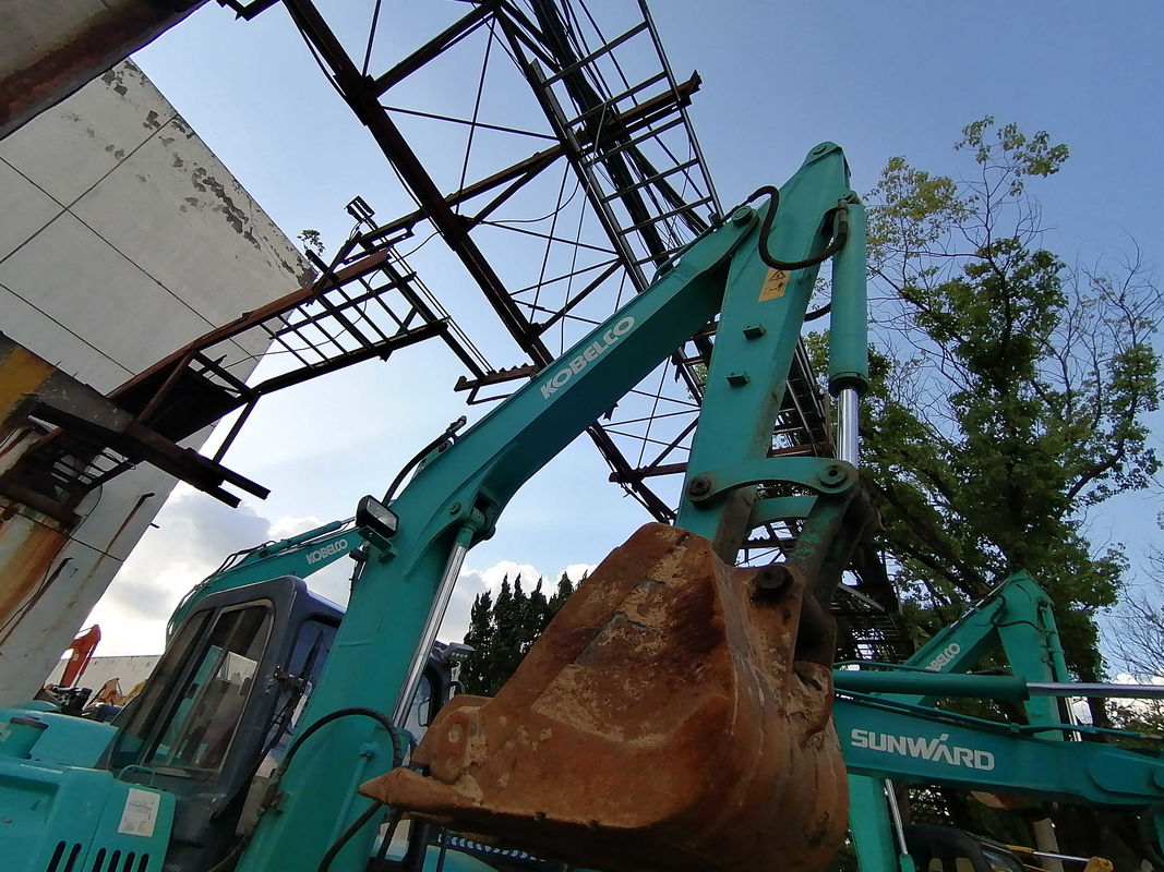 30.5kN KOBELCO SK60-C ماشین حفاری وزن 5.95t قدرت موتور 42.4kW