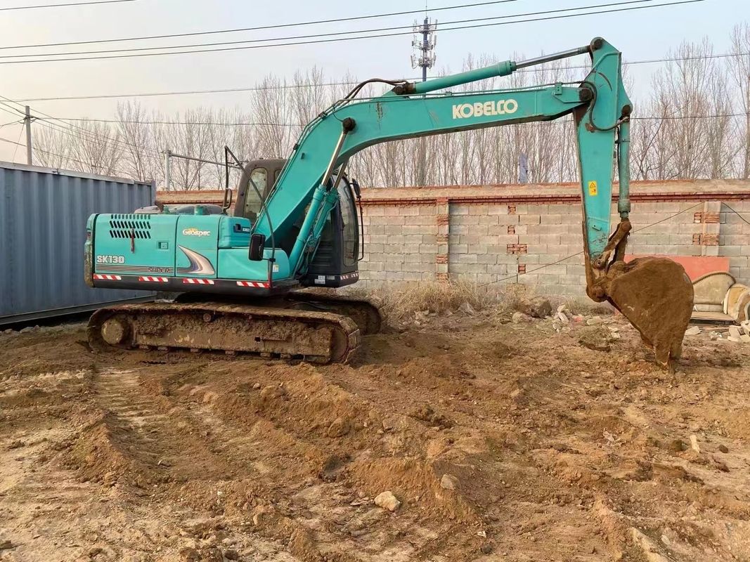 ماشین حفاری مینی استفاده شده Kobelco 130 8 ماشین حفاری KOBELCO حفاری هیدرولیک