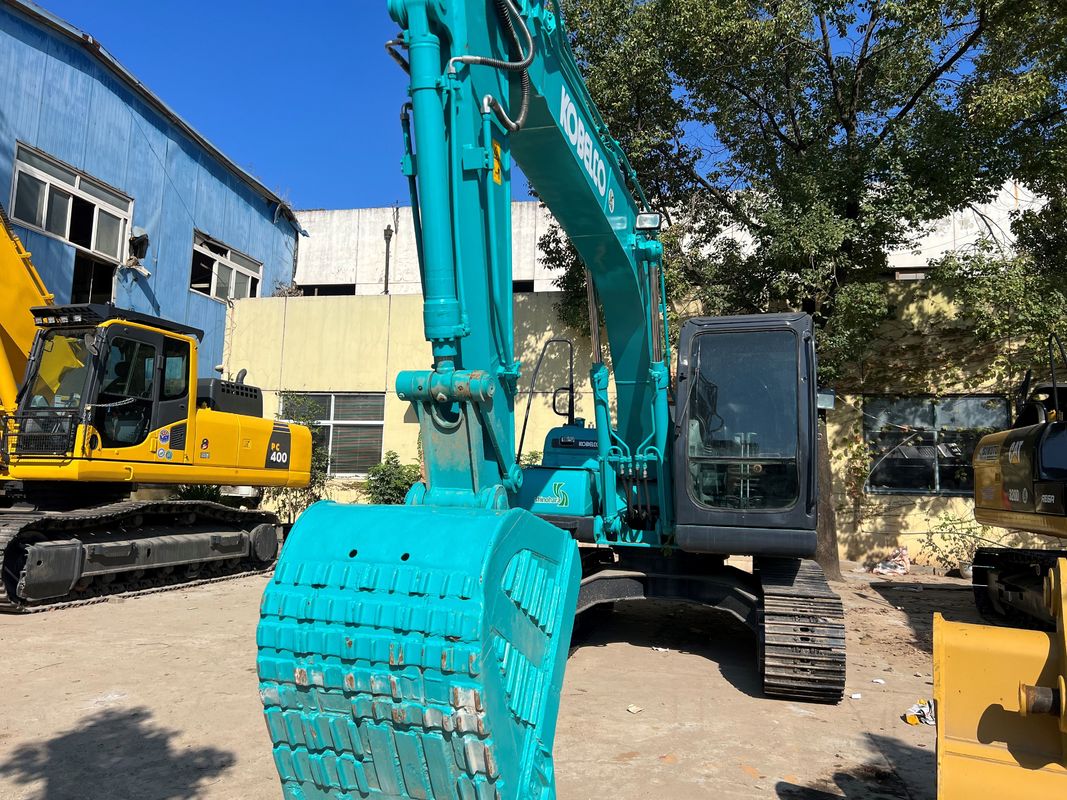 حفاری دست دوم Kobelco Sk140lc 8 کرین حفاری خزنده وزن 13.3t