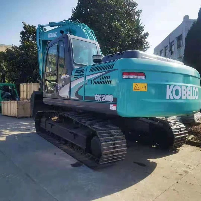 فروش بیل مکانیکی چرخ زنجیری کُبلکو SK200 | بیل مکانیکی دست دوم 20 تنی از چین
