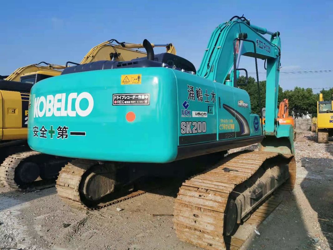 کاوشگرهای بازپس گرفته شده Kobelco Sk200 8 Super X Yn12 وزن 21.8t 118kW قدرت موتور