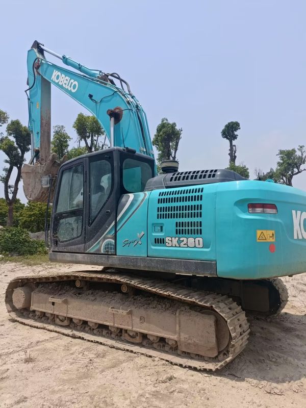 حفاری های دست دوم کوبلکو SK260lc 8 9 10 11 ژاپن استفاده شده حفاری موتور قدرت 138kW