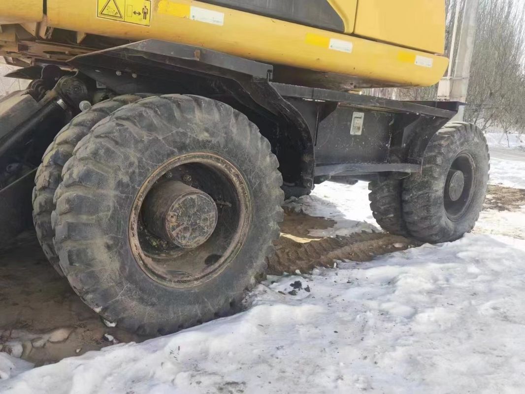 آماده برای کار Caterpillar M315D استفاده شده چرخ حفاری با ساعات کار کوتاه و در وضعیت خوب