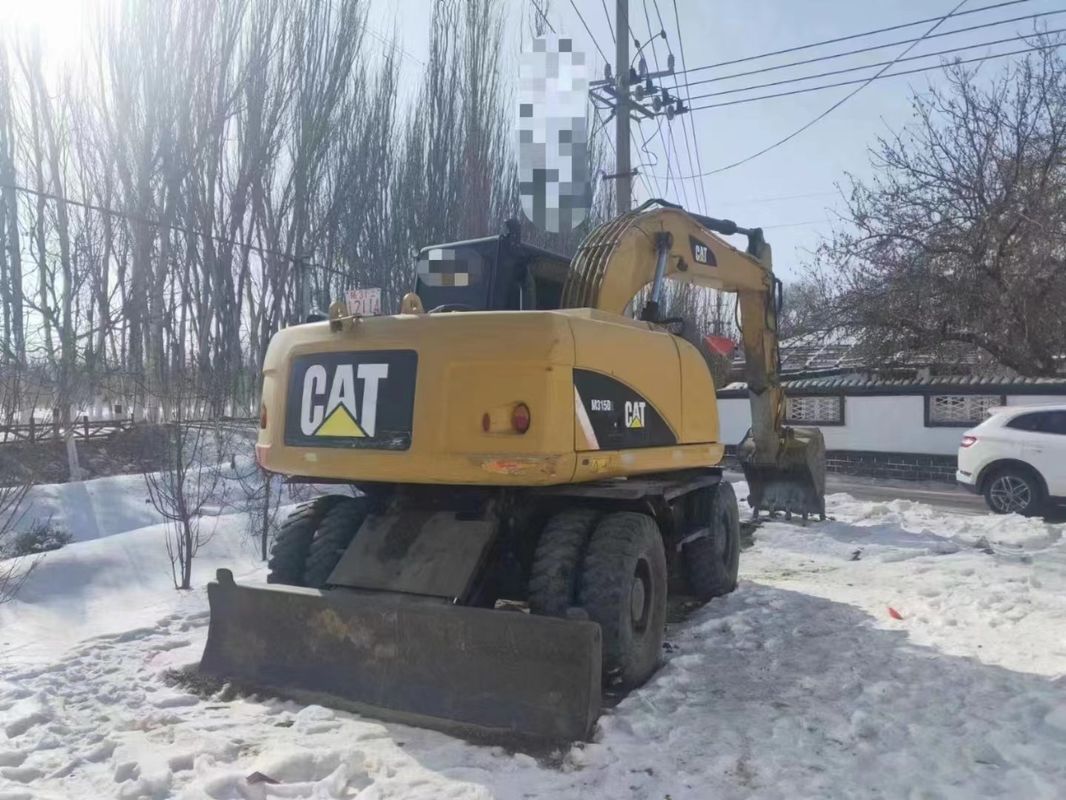 آماده برای کار Caterpillar M315D استفاده شده چرخ حفاری با ساعات کار کوتاه و در وضعیت خوب