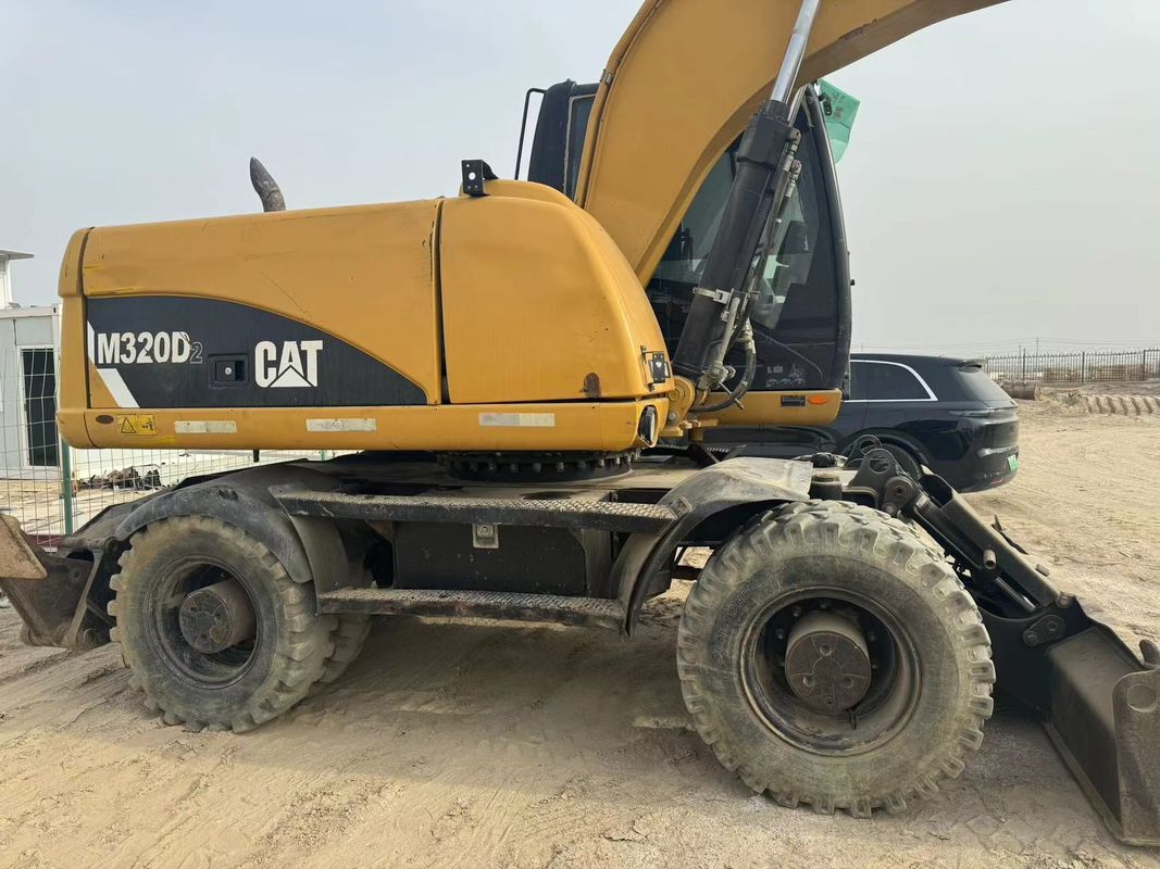 90٪ Caterpillar M317D2 استفاده شده چرخ حفاری با کیفیت بالا و بهترین عملکرد برای فروش