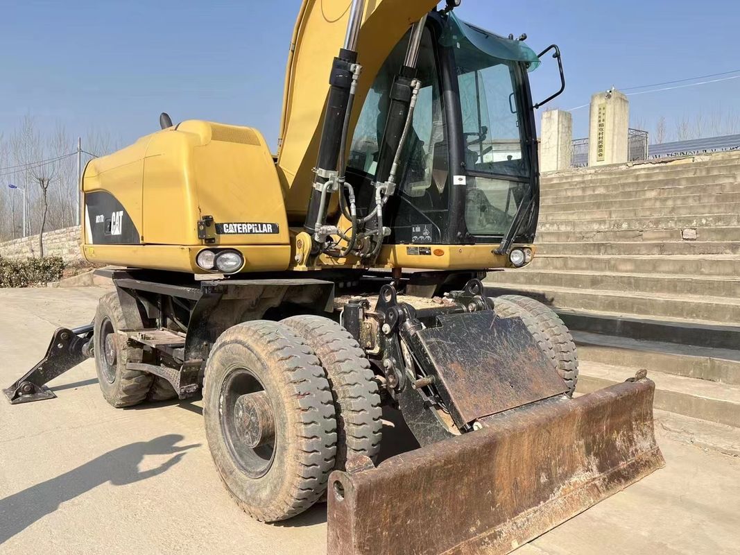 90٪ Caterpillar M317D2 استفاده شده چرخ حفاری با کیفیت بالا و بهترین عملکرد برای فروش