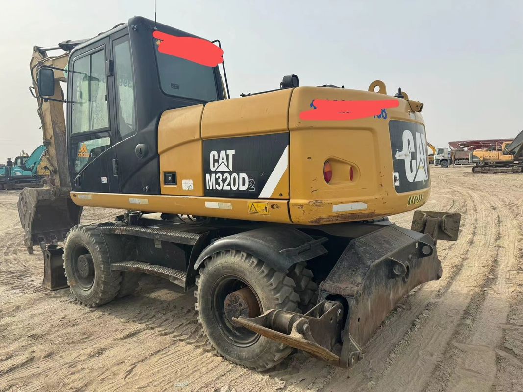 90٪ Caterpillar M317D2 استفاده شده چرخ حفاری با کیفیت بالا و بهترین عملکرد برای فروش
