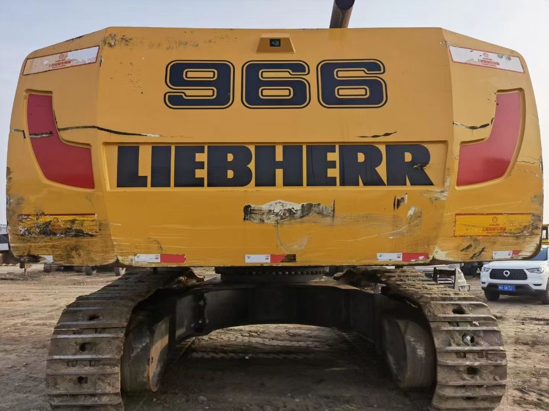 استفاده شده Liebherr R966 آماده کار و تجربه آلمانی وارد شده در وضعیت خوب