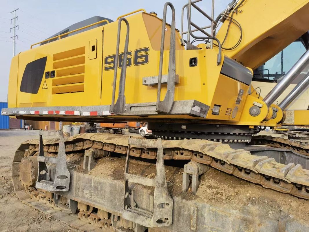 استفاده شده Liebherr R966 آماده کار و تجربه آلمانی وارد شده در وضعیت خوب