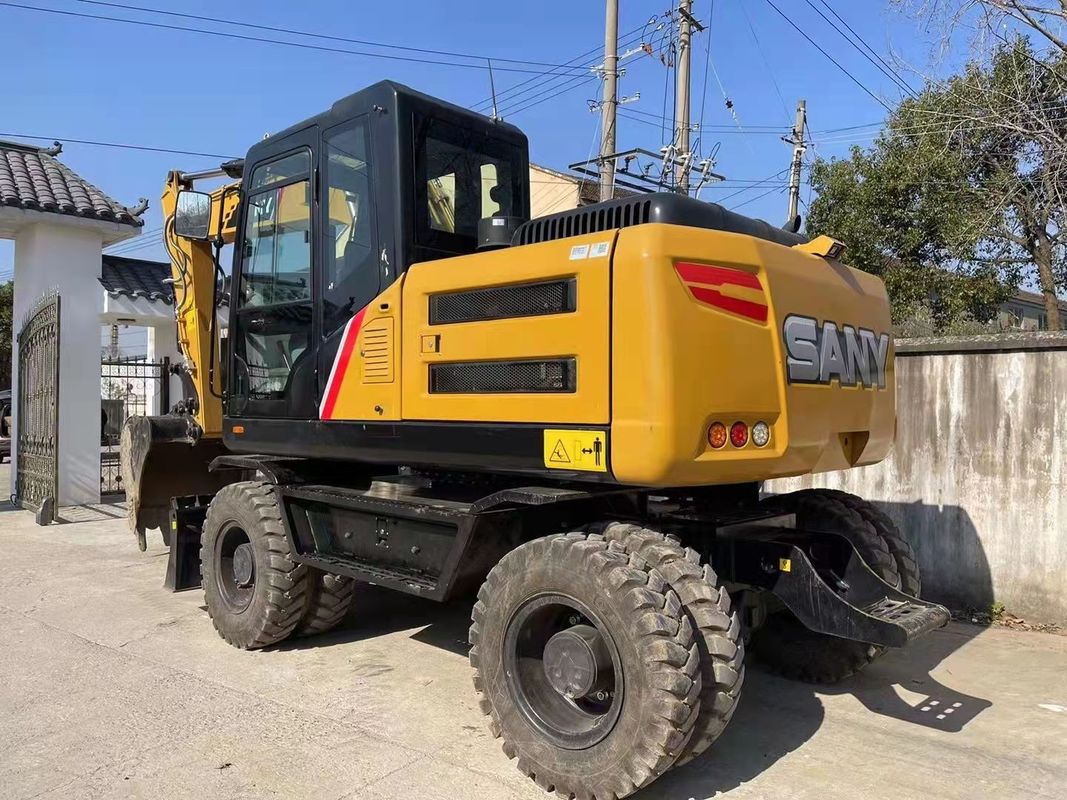 آماده برای کار چینی اصلی SANY SY155W استفاده شده چرخ حفاری TCD4.1 L4 نوع موتور