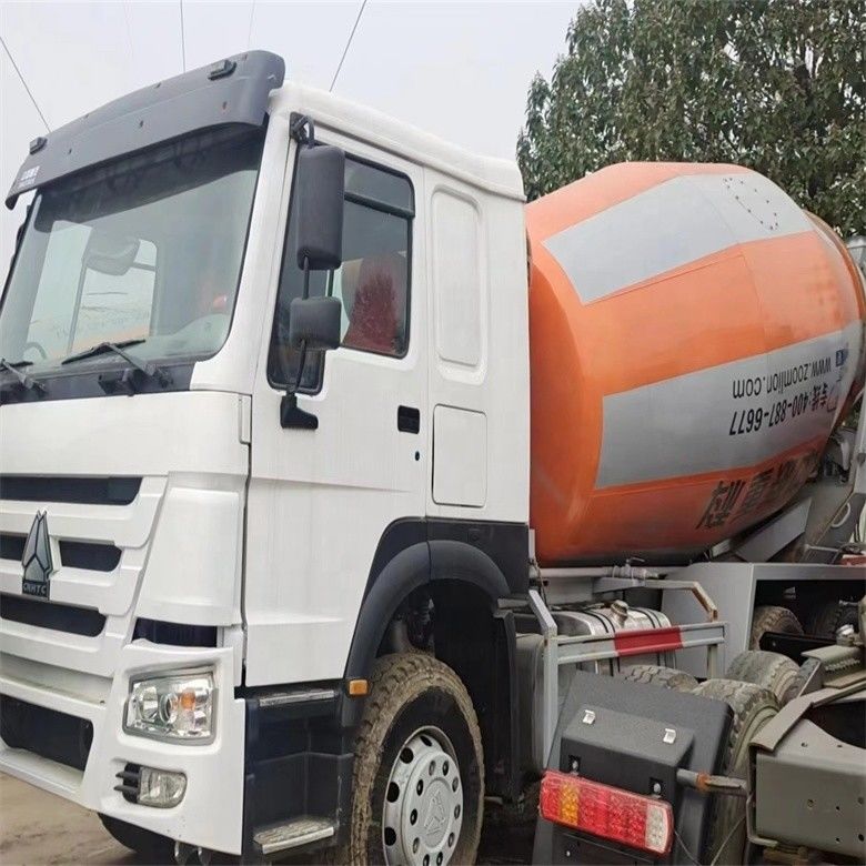 ساخت و ساز 6*4 Howo سیمان کامیون مخلوط کننده با 371 hp 375 hp مخلوط کننده قدرت