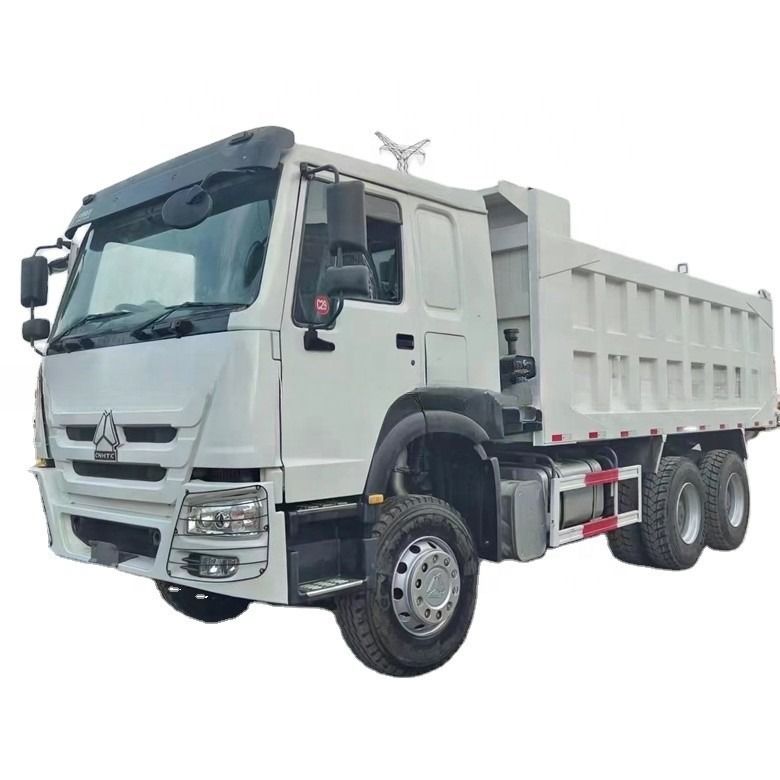 سیستم چند رسانه ای مجهز به 6x4 Howo Dump Truck Sinotruck 371 LHD با فرمان سمت چپ