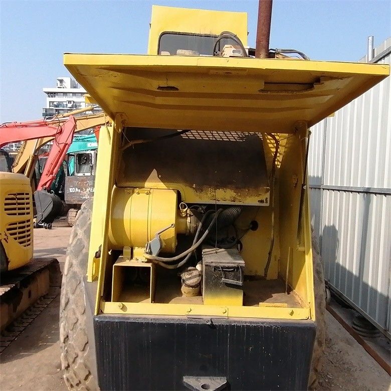 موتور دیزل راه گذاری Bomag BW217D-2 استفاده شده تک طبل گوسفند پا هیدرولیک جاده رول