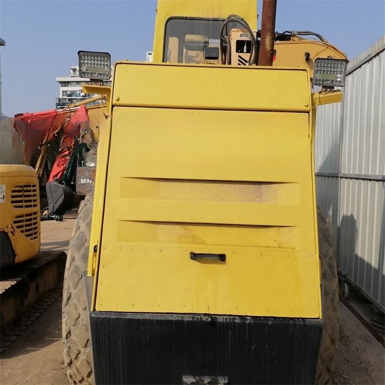 موتور دیزل راه گذاری Bomag BW217D-2 استفاده شده تک طبل گوسفند پا هیدرولیک جاده رول