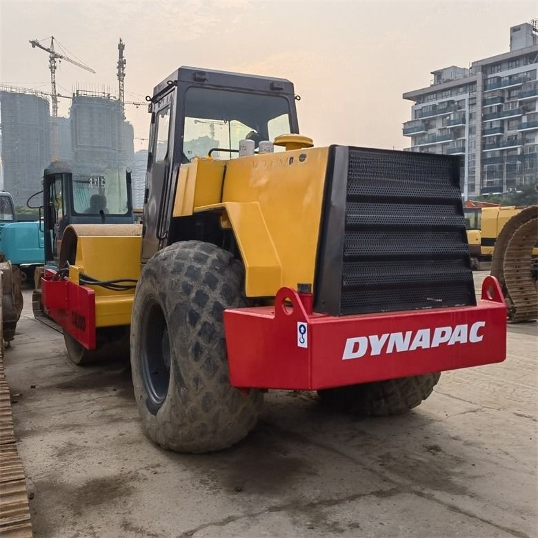 40KN نیروی هیجان انگیز Dynapac CA30D استفاده شده رول جاده ای رول تک درام برای تعمیر جاده