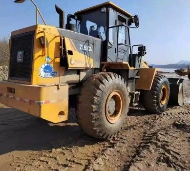 2019 Front End Loader Liugong ZL50CN نوع چرخ ماشین آلات مورد استفاده برای 5 تن زمین