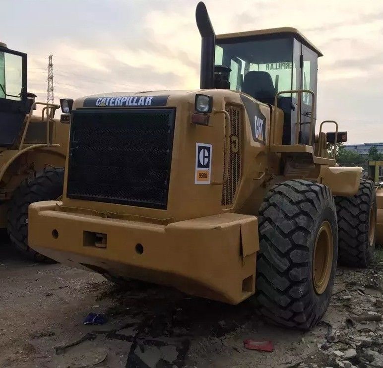 تخلیه چوب 5 تن دست دوم ژاپن Caterpillar 950G Loader استفاده شده Cat 950 دستی چرخ Loader