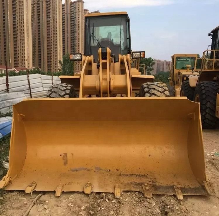 تخلیه چوب 5 تن دست دوم ژاپن Caterpillar 950G Loader استفاده شده Cat 950 دستی چرخ Loader