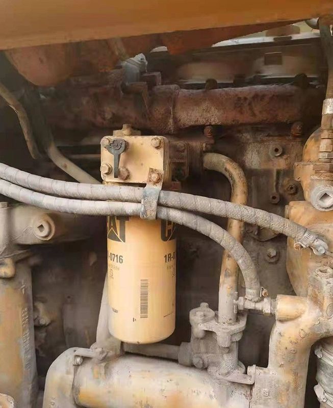قدرت بالا ژاپنی استفاده شده Cat 966D Loader در وضعیت خوب برای کار سنگین بار