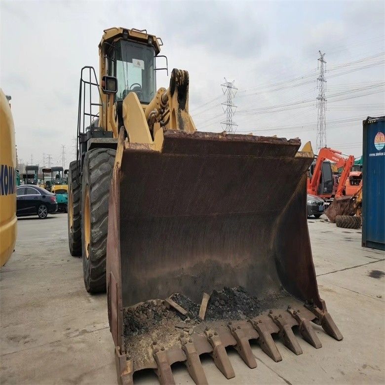 ساخت و ساز 12 تن استفاده شده Komatsu WA600-3 چرخ بارگیری 600 مدل سنگین پیش سر بارگیری WA600-6